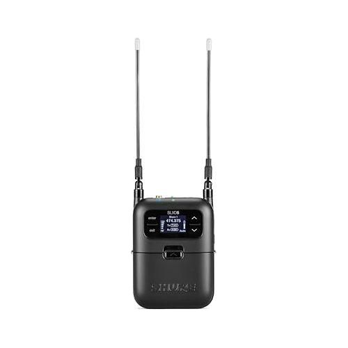 Shure SLXD35 Portable Digital Wireless Plug-On System with SLXD3 Plug-On Transmitter and SLXD5 Single-Channel Portable Receiver | G58 Band (470-514 MHz)