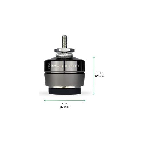 IsoAcoustics Gaia Series Isolation Feet for Speakers & Subwoofers (Set of 4)