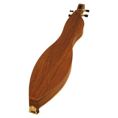 Roosebeck DMCRT4 4-String Cutaway Mountain Dulcimer, F-Hole Openings and Scrolled Pegbox