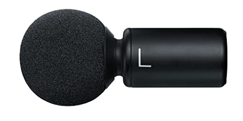 Shure MoveMic 88+ Wireless Microphone - Professional Audio Recorder for Film/Field Recording Interviews, Stereo Mic 4 Polar Patterns | Compatible with iOS/Android via Motiv App (MV88+W-Z7)