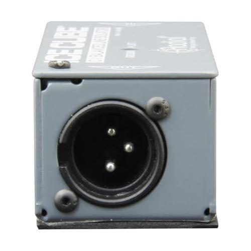 Radial Engineering IceCube Balanced XLR Line Isolator Bundle w/Pig Hog PHM10 8mm Mic XLR Cable & Liquid Audio Polishing Cloth