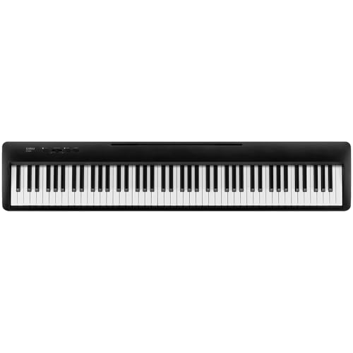 Kawai ES60 88-key Digital Piano in Black Bundle with Liquid Audio Sustain Pedal and Polishing Cloth -