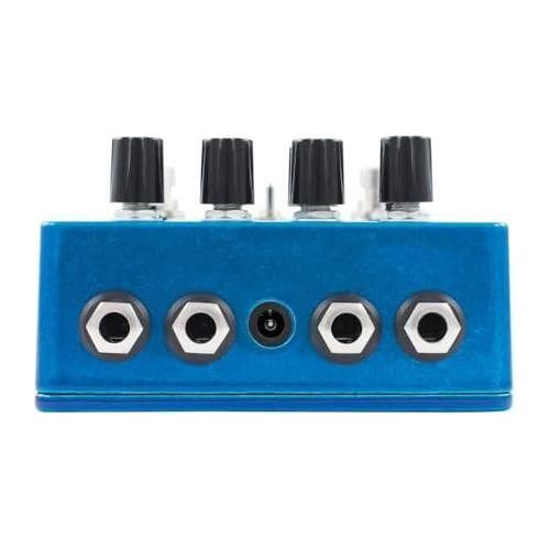 EarthQuaker Devices Avalanche Run Stereo Reverb & Delay with Tap Tempo Bundle w/2x Strukture S6P48 Woven Right Angle Patch Cables, 12x Guitar Picks and Liquid Audio Polishing Cloth