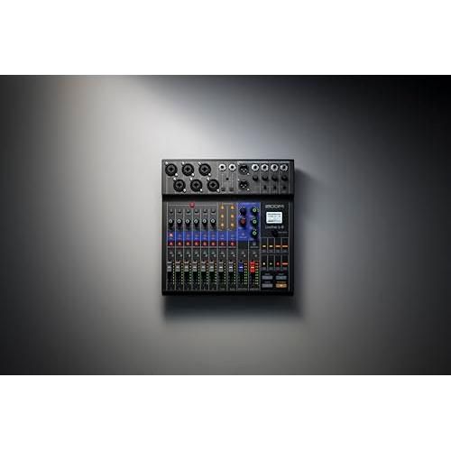 Zoom LiveTrak L-8 Podcast Recorder, Battery Powered, Digital Mixer and Recorder