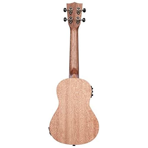Kala Brand Music Co. KA-20 Collection, 4-String Ukulele, Right, Natural, Concert (KA-20CE)