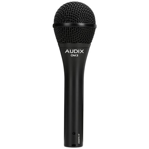 AUDIX OM-3 Hypercardioid Dynamic Vocal Microphone (OM3xbd1)