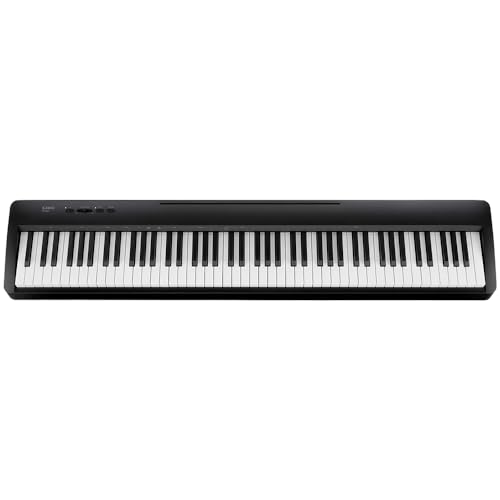 Kawai ES60 88-key Digital Piano in Black Bundle with Liquid Audio Sustain Pedal and Polishing Cloth -