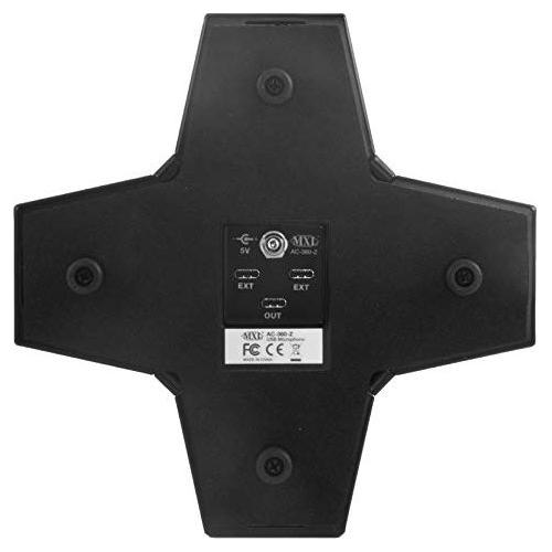 MXL AC-360-Z V2 360° Audio Pickup Microphone For Zoom Rooms Only - Black