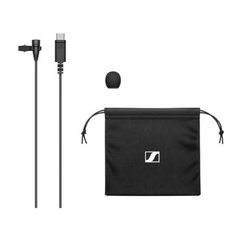 Sennheiser XS Lav USB-C Mobile Kit for Vloggers and Polishing Cloth Bundle