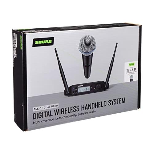 Shure GLXD24 Series Dual Band Digital Wireless Handheld Microphone System