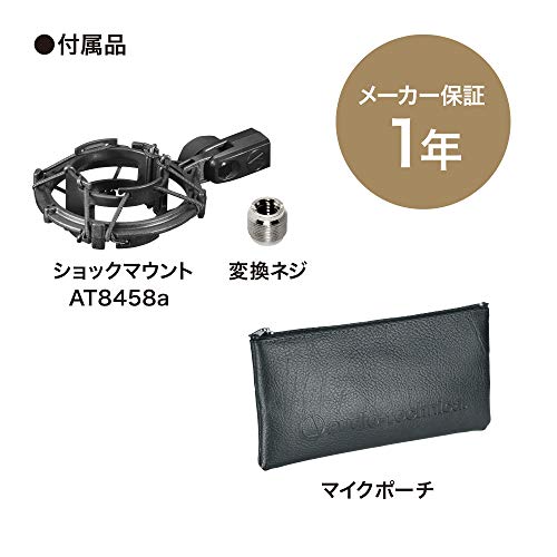 Audio-Technica Condenser Microphone, Black (AT2035)