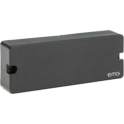 EMG 40DC Active Ceramic 5-String Bass Pickup - Black, Humbucker With Solderless Wiring