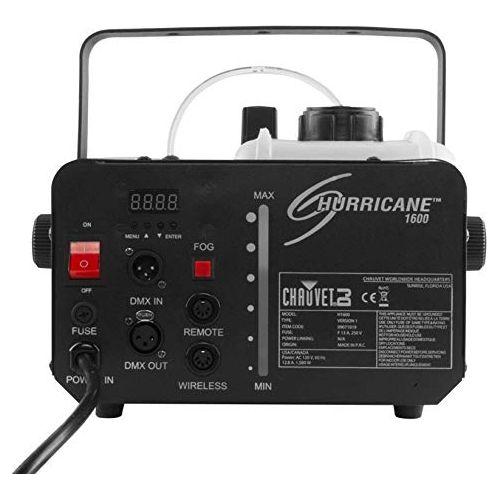 Chauvet DJ Hurricane 1600 Fog Machine with DMX Control and Timer Remote New