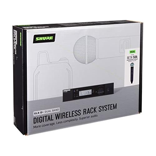 Shure GLXD24 Series Dual Band Digital Wireless Handheld Microphone System