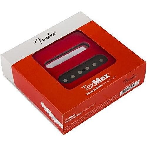 Fender Tex-Mex Telecaster® Pickup Set Bundle w/12x Guitar Picks and Liquid Audio Polishing Cloth