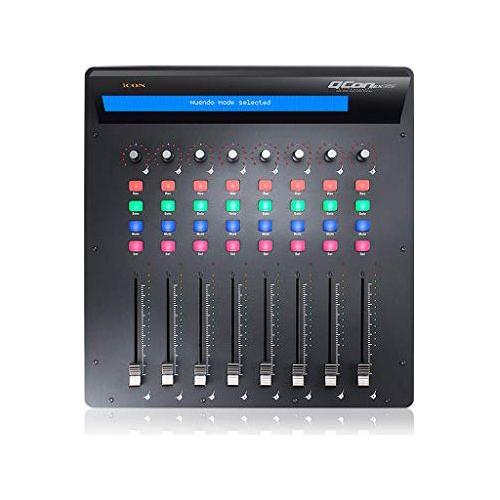 QCon Pro G2 8-channel universal DAW control surface with Mackie Control and HUI