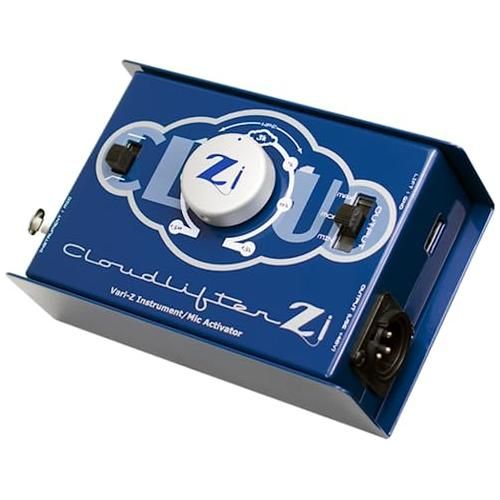 Cloud Microphones CL-Zi Cloudlifter Zi 1-CH DI and Mic Activator Bundle w/Pig Hog 15 XLR Mic Cable & Liquid Audio Polishing Cloth