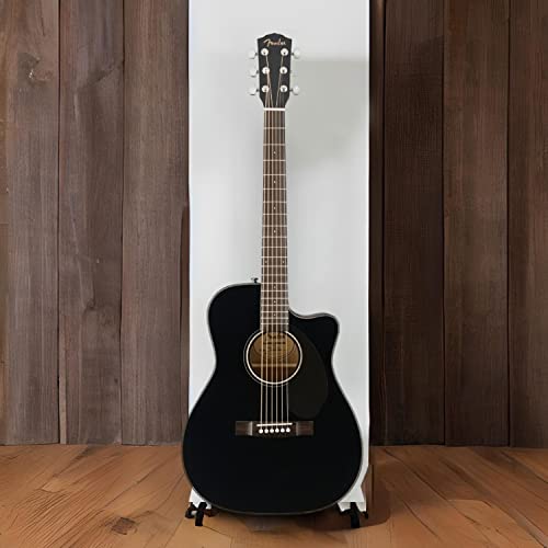 Fender All-Mahogany Dreadnought Cutaway Acoustic Electric Guitar, with 2-Year Warranty