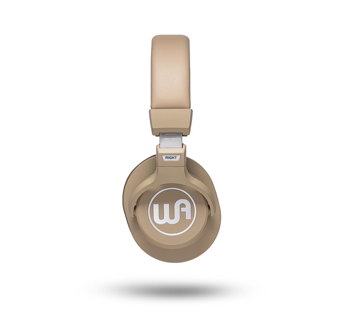 Warm Audio WA-HRT Headroom, Closed Studio Headphones (45 mm Neodymium Driver, Replaceable Ear Pads, for Monitoring & Recording), Brown