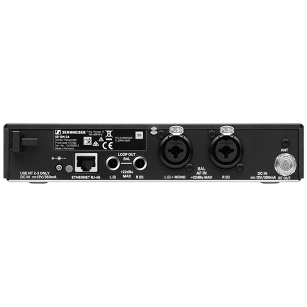 Liquid Audio Sennheiser EW IEM G4-Twin-A Wireless in-Ear Monitoring System Bundle w/ 4-Pack Blucoil AA Batteries Polishing Cloth