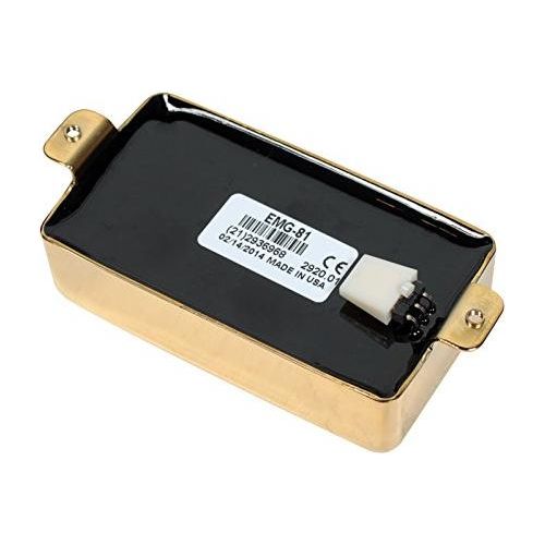EMG 81 Humbucking Active Guitar Pickup, Gold