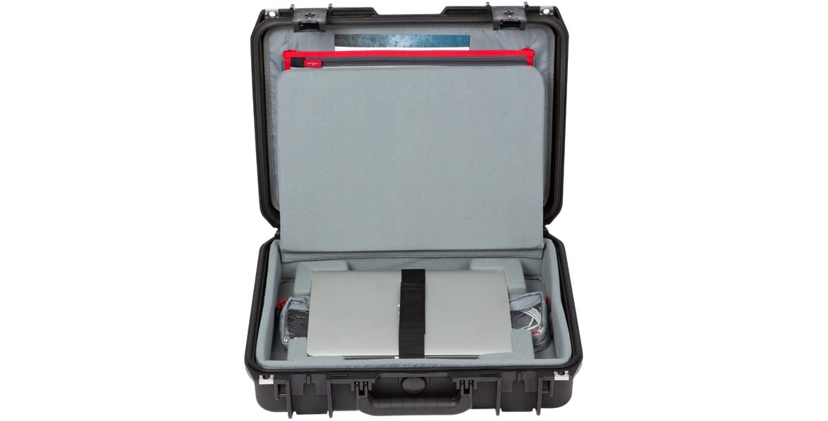 SKB iSeries 1813-5 Waterproof Laptop Case with Think Tank Interior, Durable Protection for Laptops, Black (3i-1813-5NT)