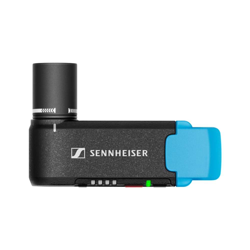 Liquid Audio Sennheiser AVX-Combo Set-4 Wireless Handheld Omnidirectional Microphone Bundle w/Pig Hog PHM10 8mm Mic Cable, 4-Pack Blucoil AA Batteries Polishing Cloth