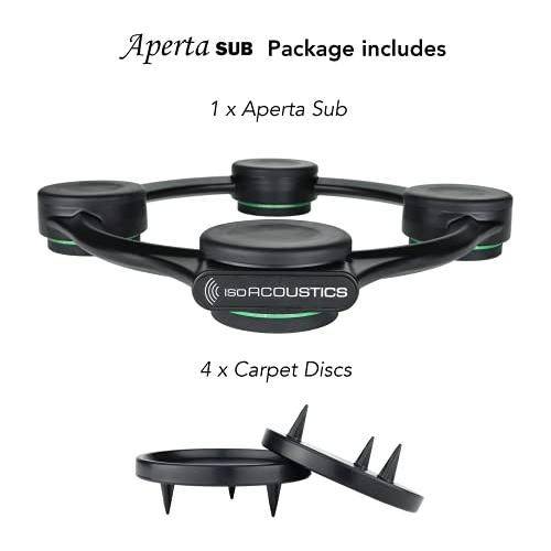 IsoAcoustics Subwoofer Isolation Stand: Aperta Sub (10.5" W x 11.5 D)