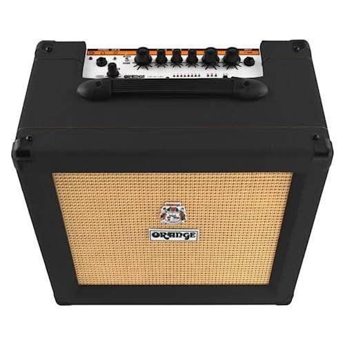 Orange Crush 35RT Guitar Combo Amplifier Bundle w/Pig Hog Black Instrument 10 Cable and Liquid Audio Polishing Cloth