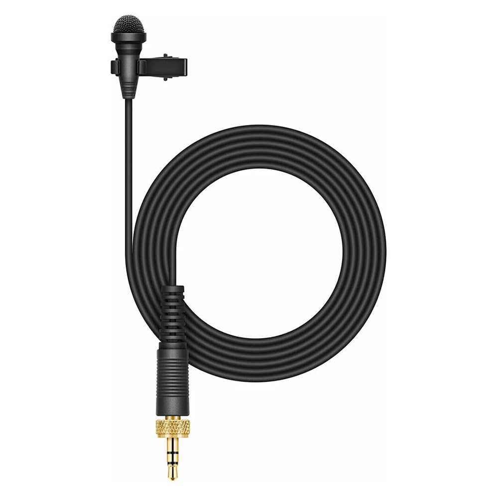 Liquid Audio Sennheiser AVX-Combo Set-4 Wireless Handheld Omnidirectional Microphone Bundle w/Pig Hog PHM10 8mm Mic Cable, 4-Pack Blucoil AA Batteries Polishing Cloth