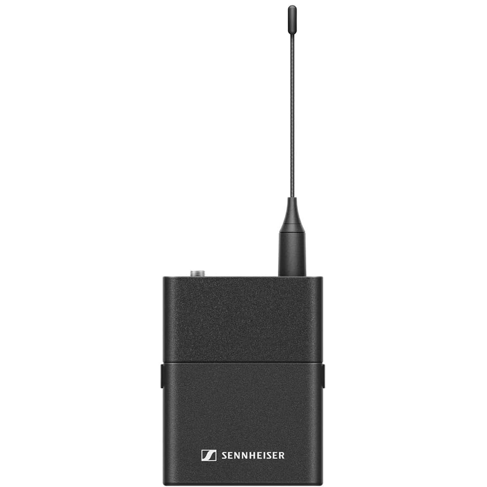 Sennheiser EW-DP ME 2 Set (Q1-6) Camera-Mount Digital Wireless Microphone System Bundle w/Pig Hog PHM10 8mm Mic Cable, 4-pack Blucoil AA Batteries and Liquid Audio Polishing Cloth
