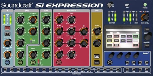 Soundcraft Si Expression 1 Digital 16-Channel Live Audio Mixer Console