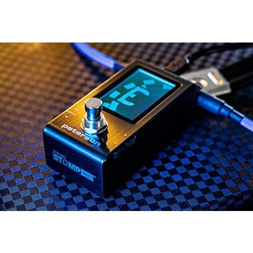 Peterson StroboStomp Mini | Guitar and Bass Pedal Strobe Tuner | Mini Version