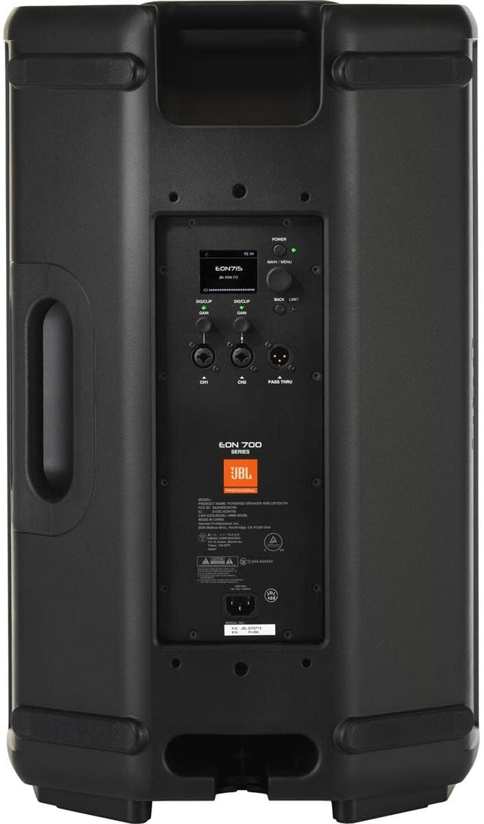 JBL Professional EON715 Powered PA Loudspeaker with Bluetooth, 15-inch, Black