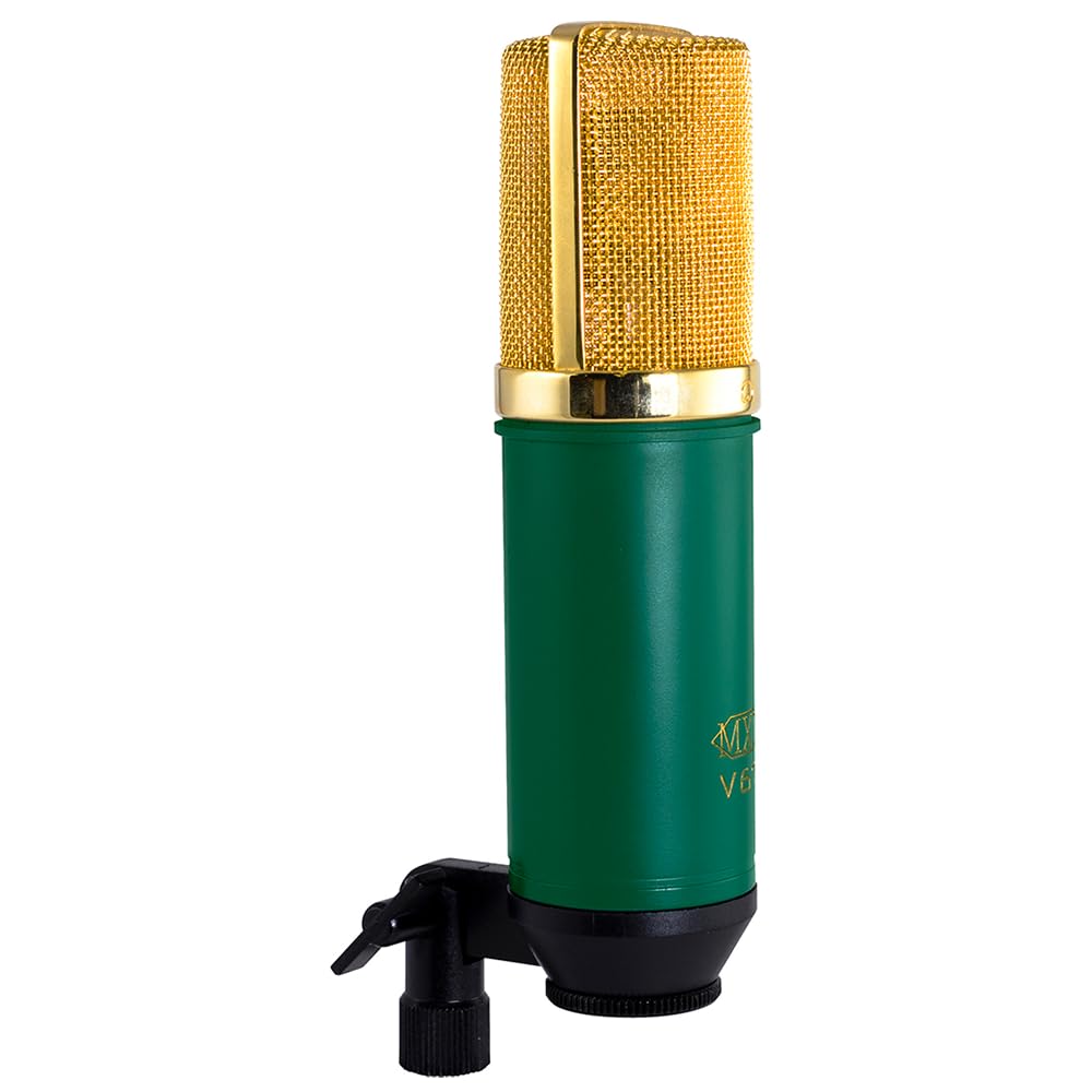 Liquid Audio - MXL V67G Large-Diaphragm Condenser Microphone Bundle w/Pig Hog PHM10 8mm Mic Cable, Pop Filter Polishing Cloth