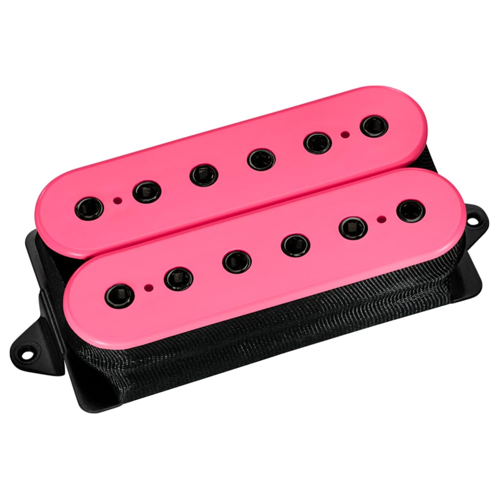 DiMarzio DP159FPK Evolution® Bridge F-Spaced Humbucker, Black Pole, Pink Bundle w/ 12-Pack Guitar Pick and Liquid Audio Polishing Cloth