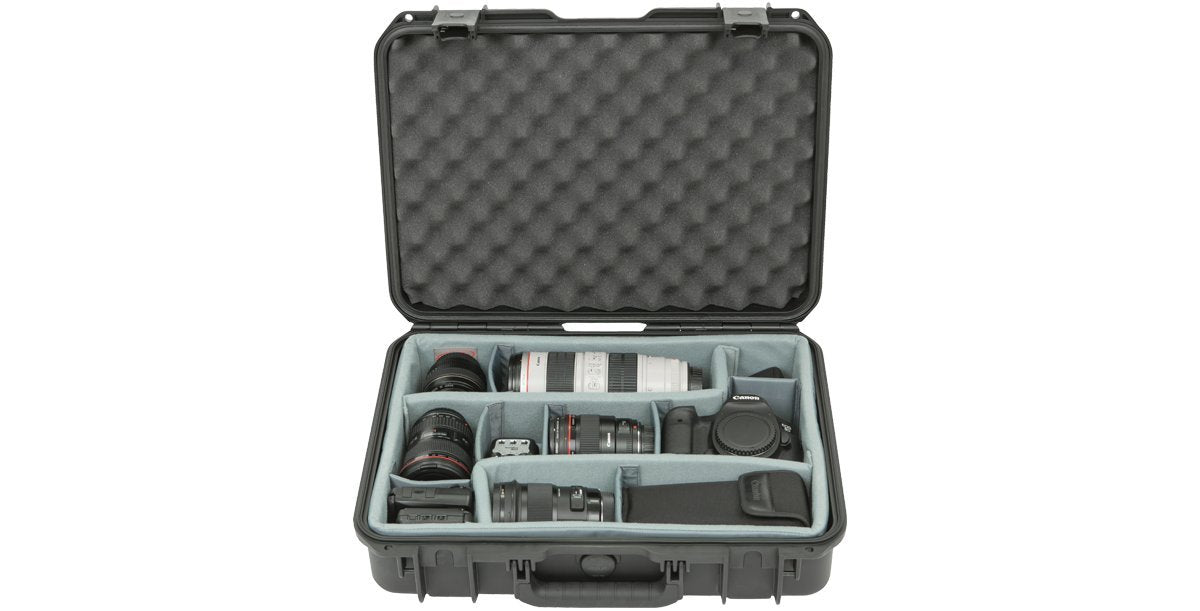 SKB Cases 3i-1813-5DT iSeries Professional Camera Case, Black/Gray