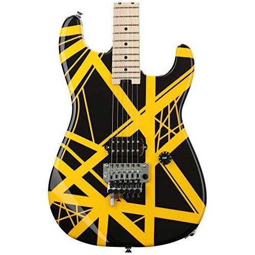 EVH Striped Series - Black with Yellow Stripes