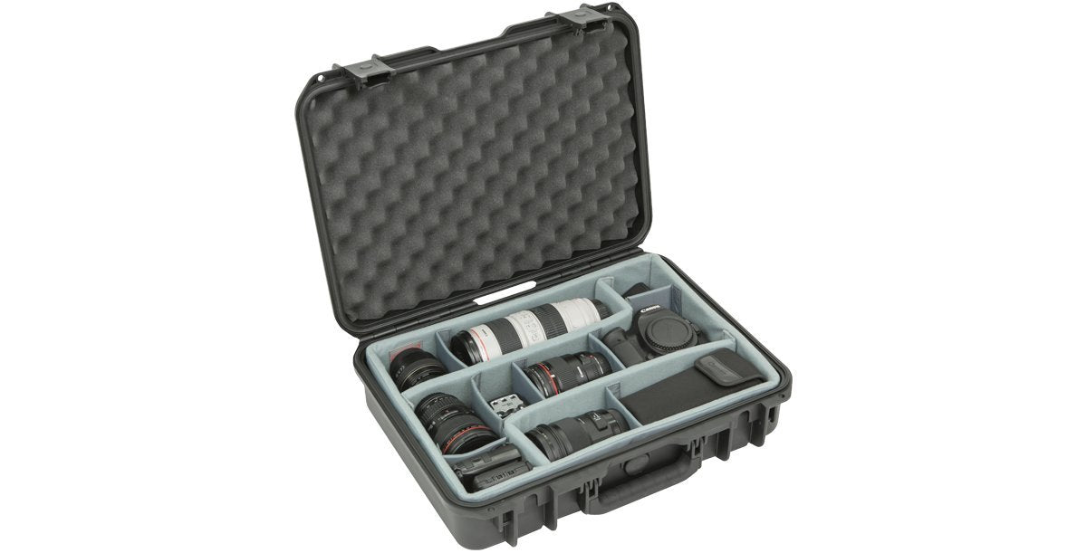SKB Cases 3i-1813-5DT iSeries Professional Camera Case, Black/Gray