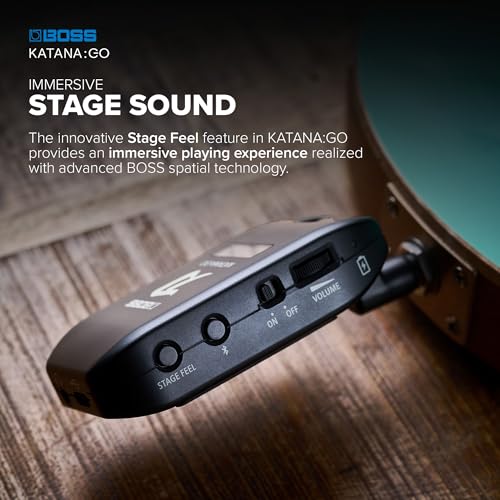 Boss Katana:Go Mini Guitar Headphone Amp