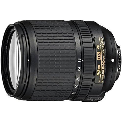 Nikon AF-S DX NIKKOR 18-140mm f/3.5-5.6G ED Vibration Reduction Zoom Lens with Auto Focus for Nikon DSLR Cameras
