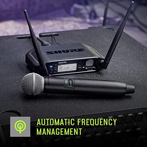 Shure GLXD24 Series Dual Band Digital Wireless Handheld Microphone System