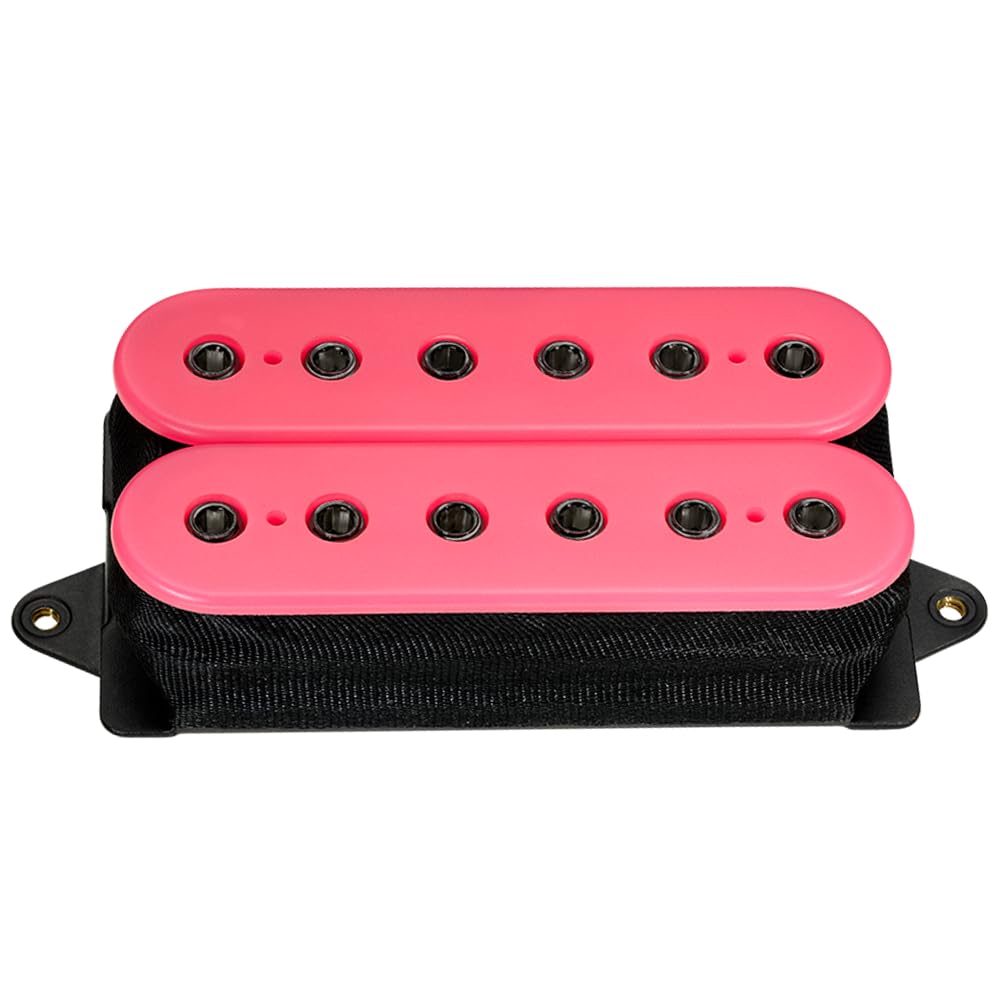 DiMarzio DP159FPK Evolution® Bridge F-Spaced Humbucker, Black Pole, Pink Bundle w/ 12-Pack Guitar Pick and Liquid Audio Polishing Cloth