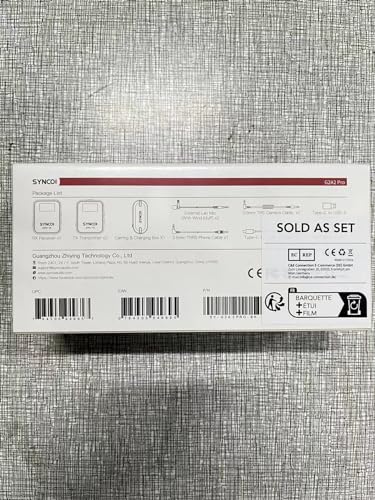 SYNCO Wireless lav Microphone