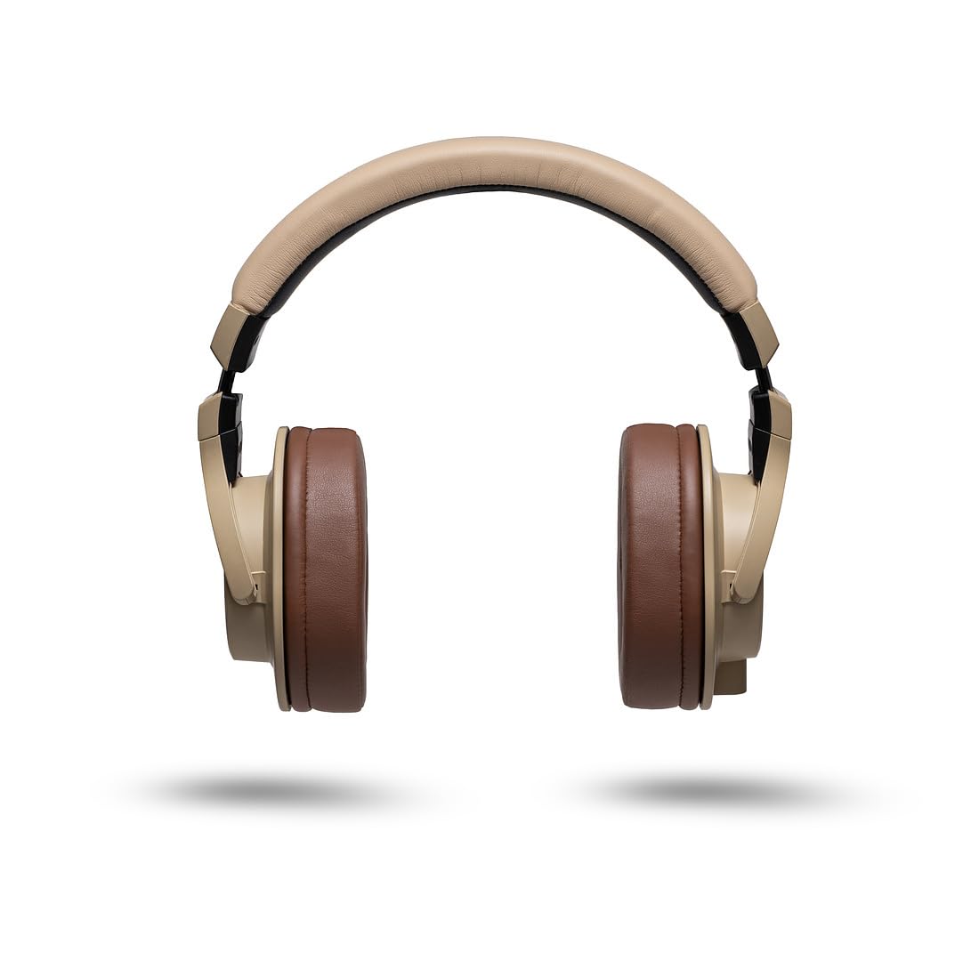 Warm Audio WA-HRT Headroom, Closed Studio Headphones (45 mm Neodymium Driver, Replaceable Ear Pads, for Monitoring & Recording), Brown