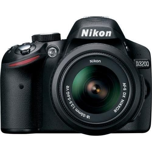 Nikon D3200 24.2 MP CMOS Digital SLR with 18-55mm f/3.5-5.6 AF-S DX NIKKOR Zoom Lens