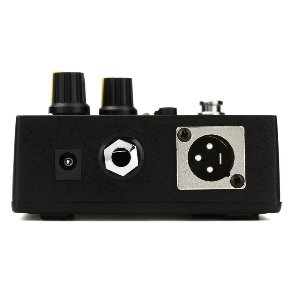 Tech 21 PMDI V2 SansAmp Para Driver DI V2 Guitar Bass Effects Pedal Bundle w/ 2x Strukture S6P48 Woven Right Angle Patch Cables, 12x Fender Picks & Liquid Audio Polishing Cloth