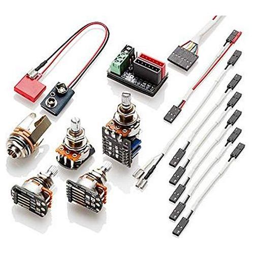 EMG 1 - 2 Pickup Conversion Wiring Kit Solderless PPP W/Push/Pull