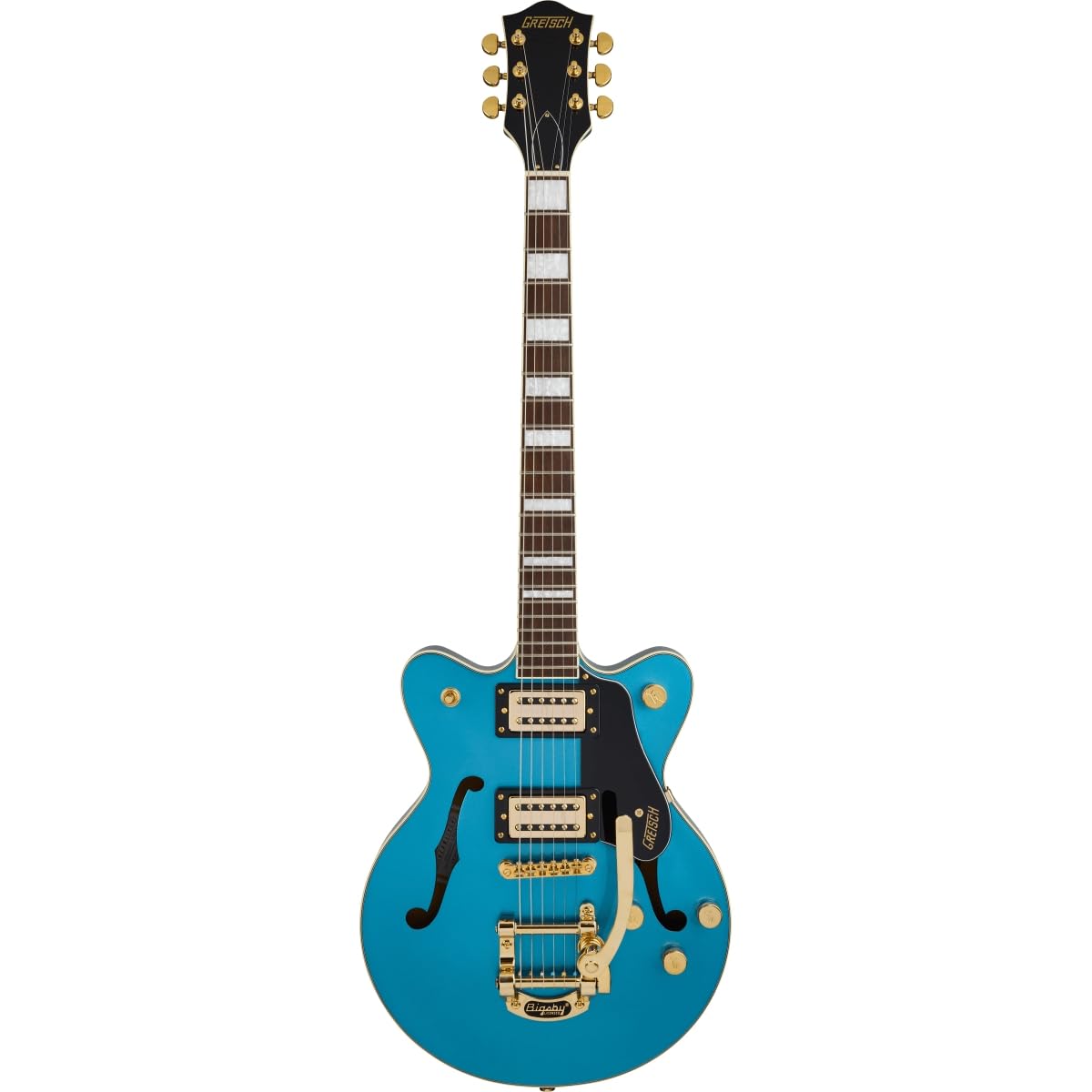 Gretsch LTD Streamliner Center Block Jr. Double-cut Semi-hollowbody Electric Guitar - Riviera Blue
