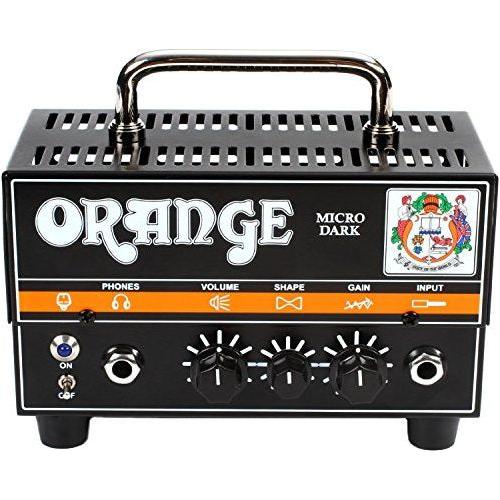 Orange Micro Dark Terror Hybrid Amp Head Mini Stack Combo w/ Cabinet and Speaker Cable bundle